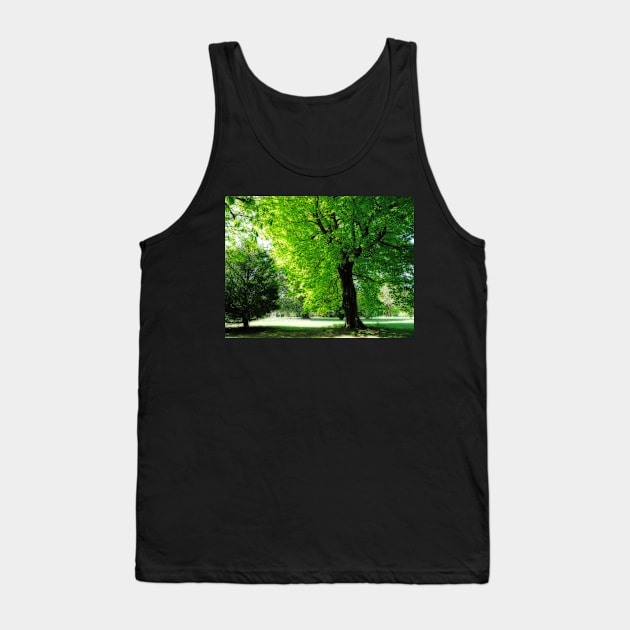 Boy sitting under the tree Tank Top by fantastic-designs